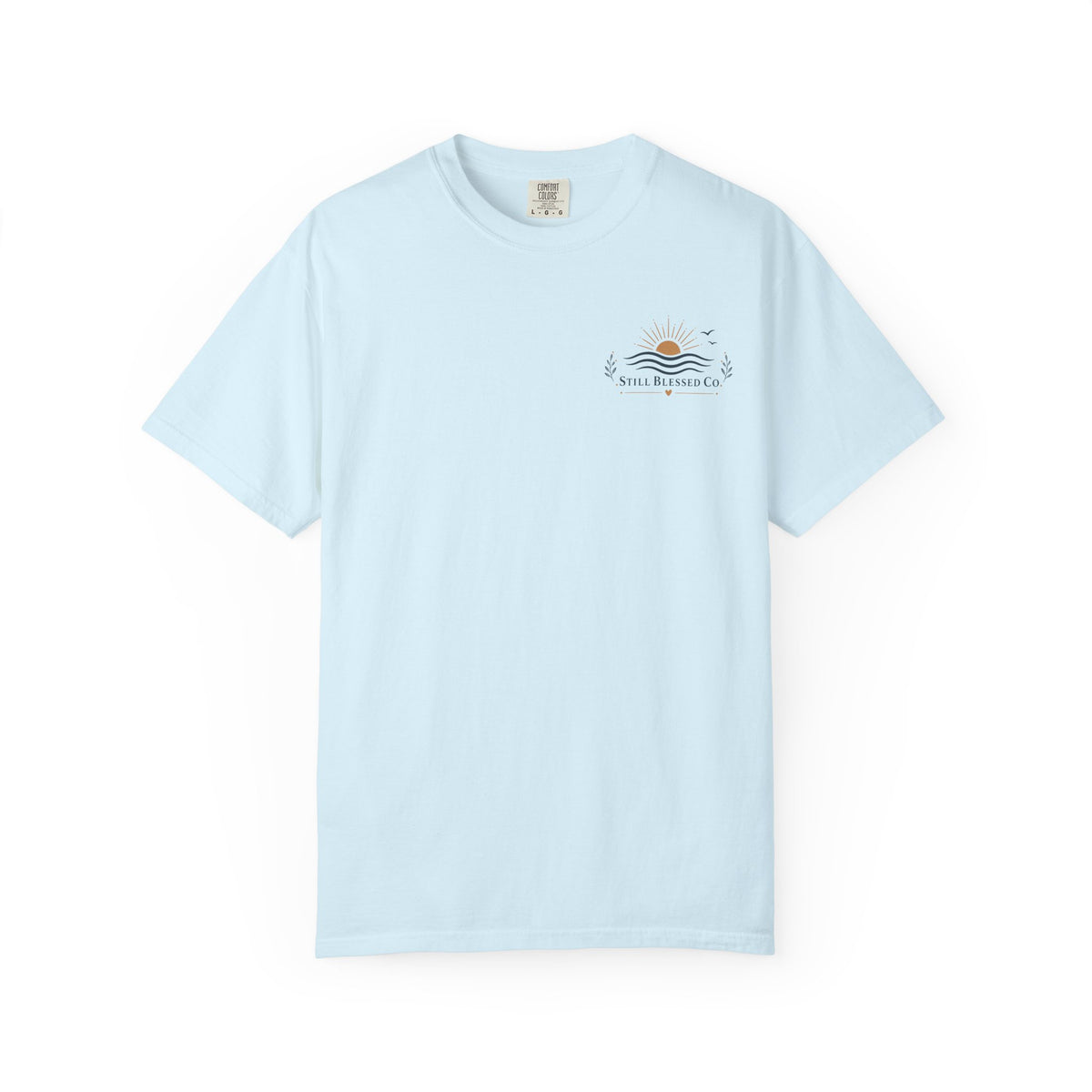 The Waves and Wind Still Know His Name | Coastal Christian Comfort Colors Tee | Matthew 8:27