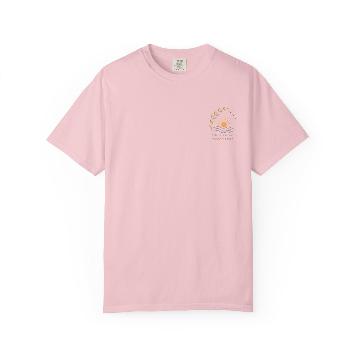 God's Timing, Not Mine Comfort Colors® T-Shirt | Christian Coastal Shirt | Faith-Based Beach Tee | Ecclesiastes 3:11 | Still Blessed Co.