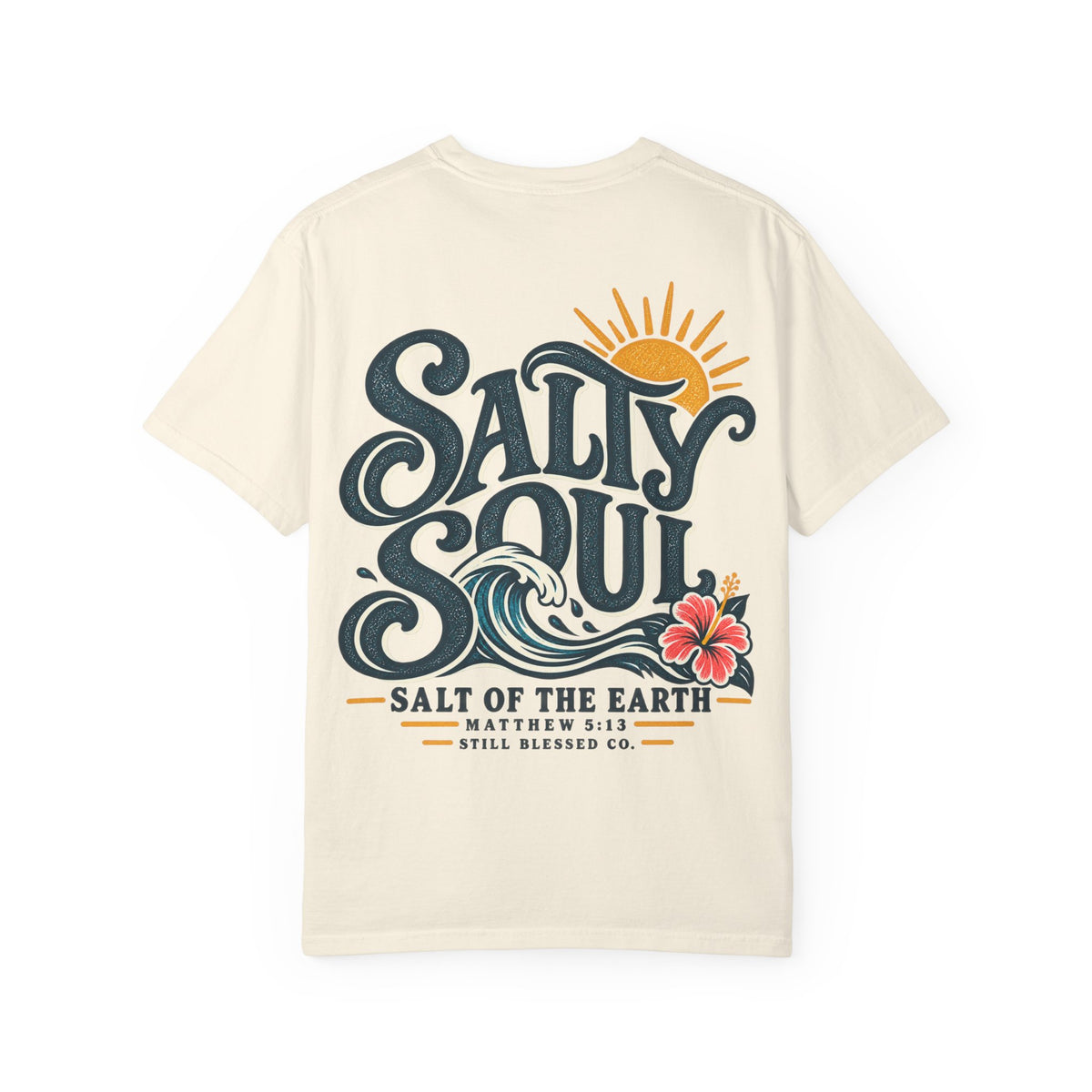 Salty Soul Coastal Faith Tee | Comfort Colors