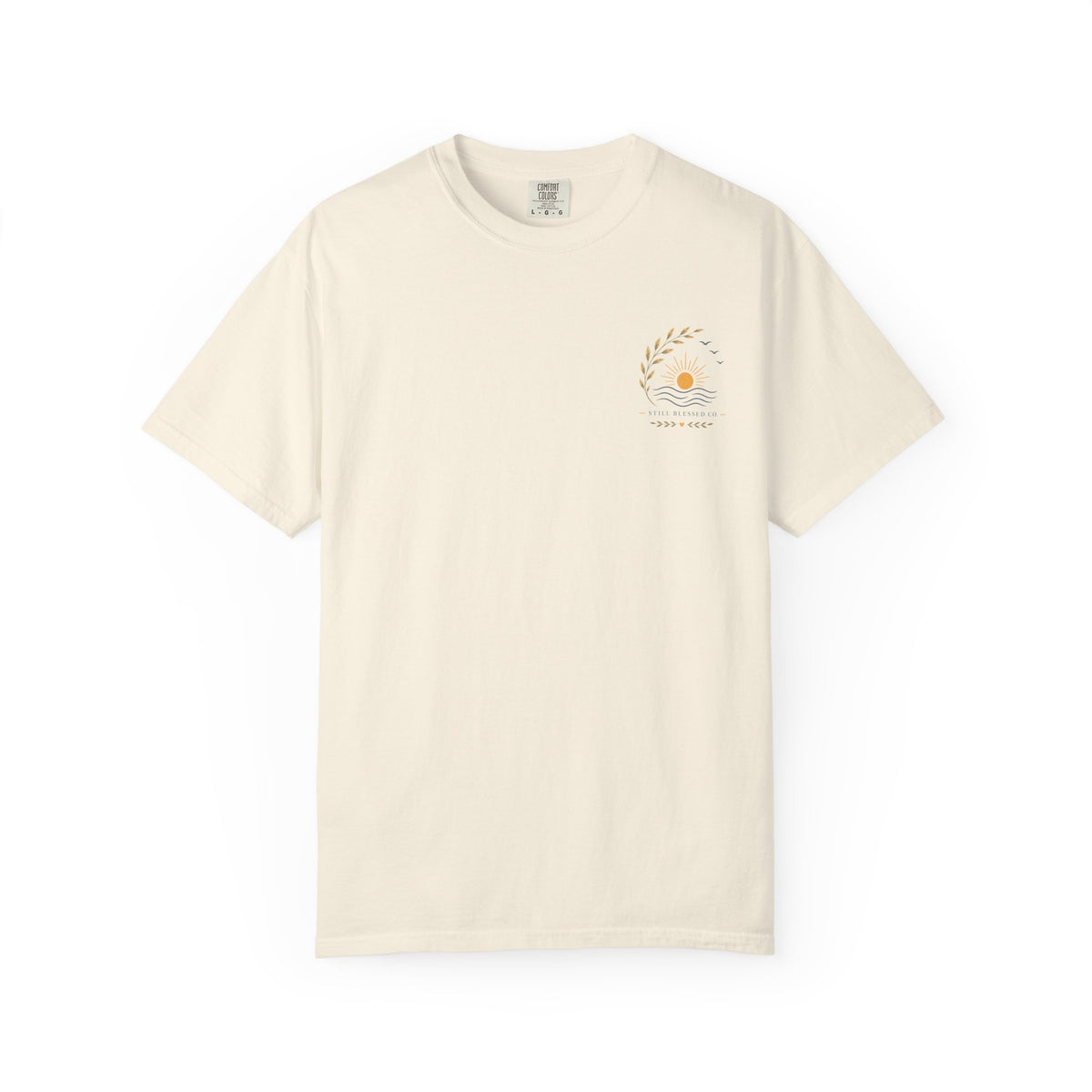 God's Timing, Not Mine Comfort Colors® T-Shirt | Christian Coastal Shirt | Faith-Based Beach Tee | Ecclesiastes 3:11 | Still Blessed Co.