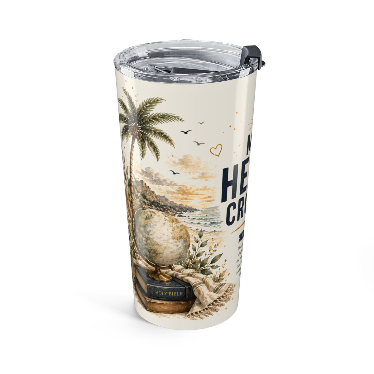 Make Heaven Crowded™ | Matthew 28:19–20 | 20 oz Christian Mission Tumbler | Insulated Travel Cup