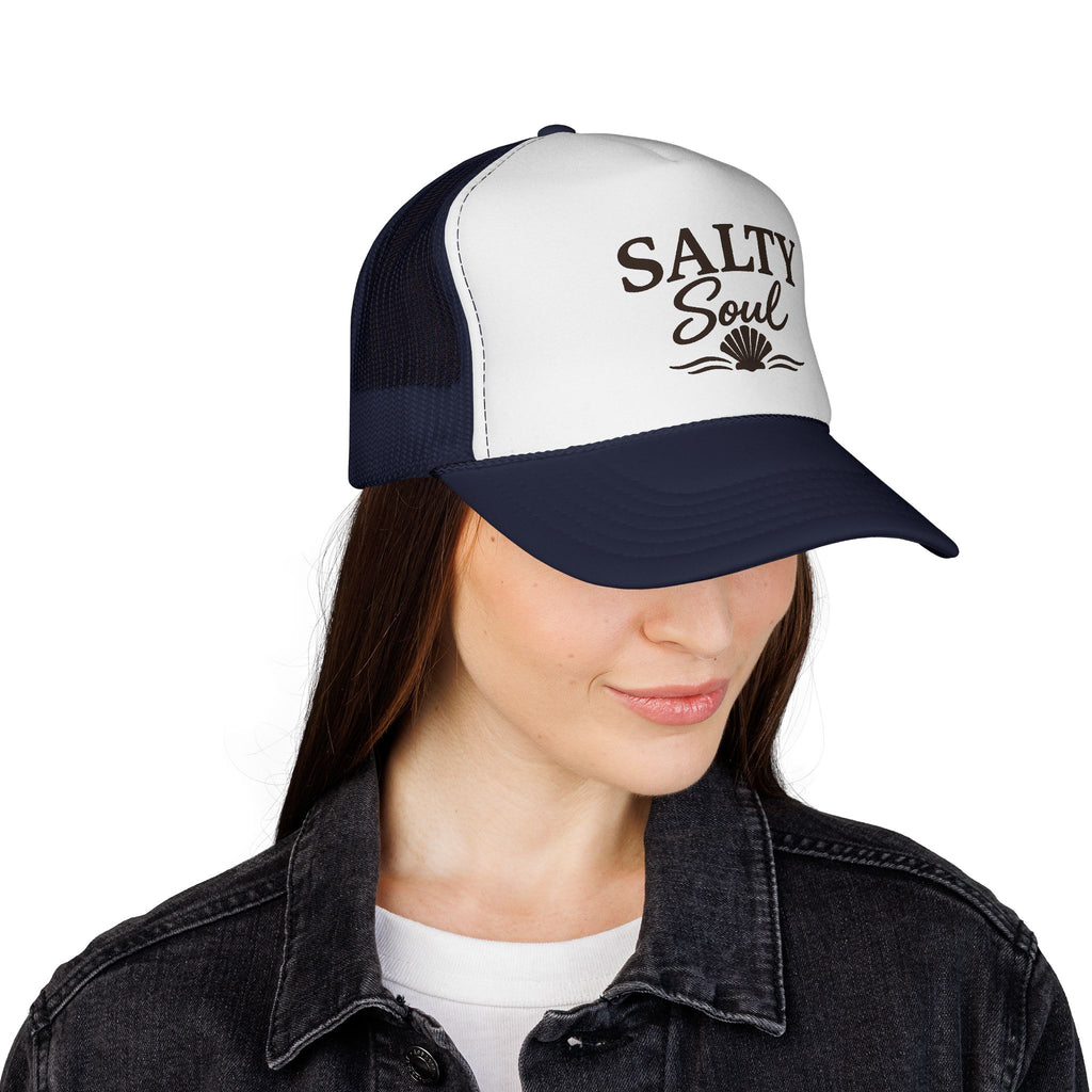 Salty Soul Coastal Foam Trucker Hat | Otto Cap 39-165