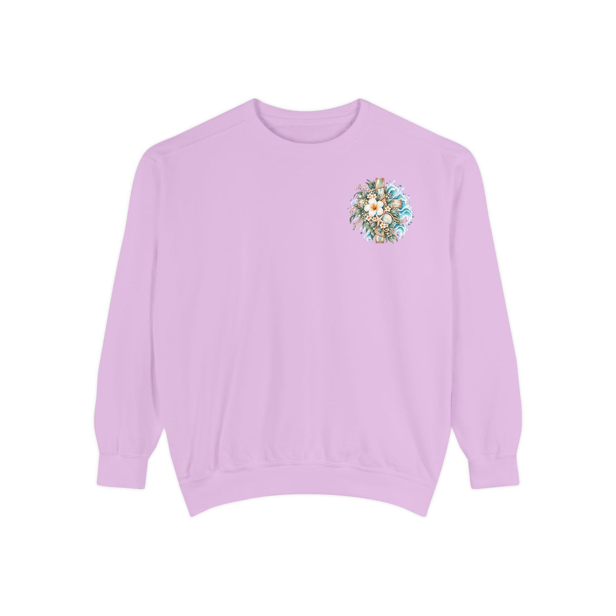 Peace, Be Still | Mark 4:39 Coastal Christian Crewneck