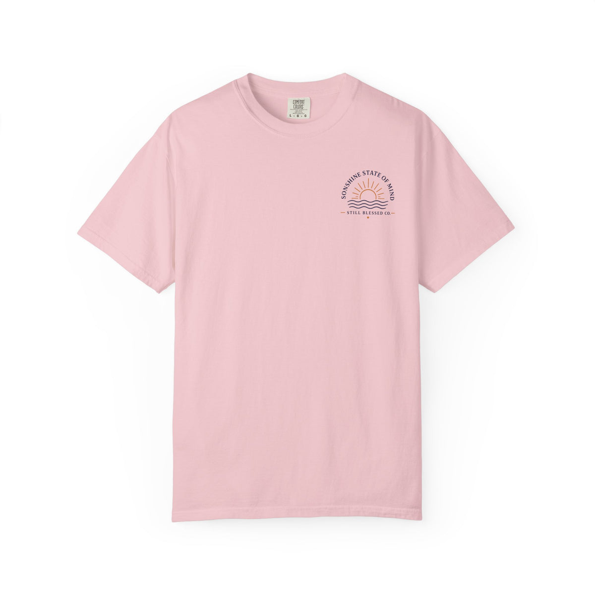 Sonshine State of Mind Comfort Colors® Tee | Coastal Christian Graphic Shirt | John 8:12 | Still Blessed Co.