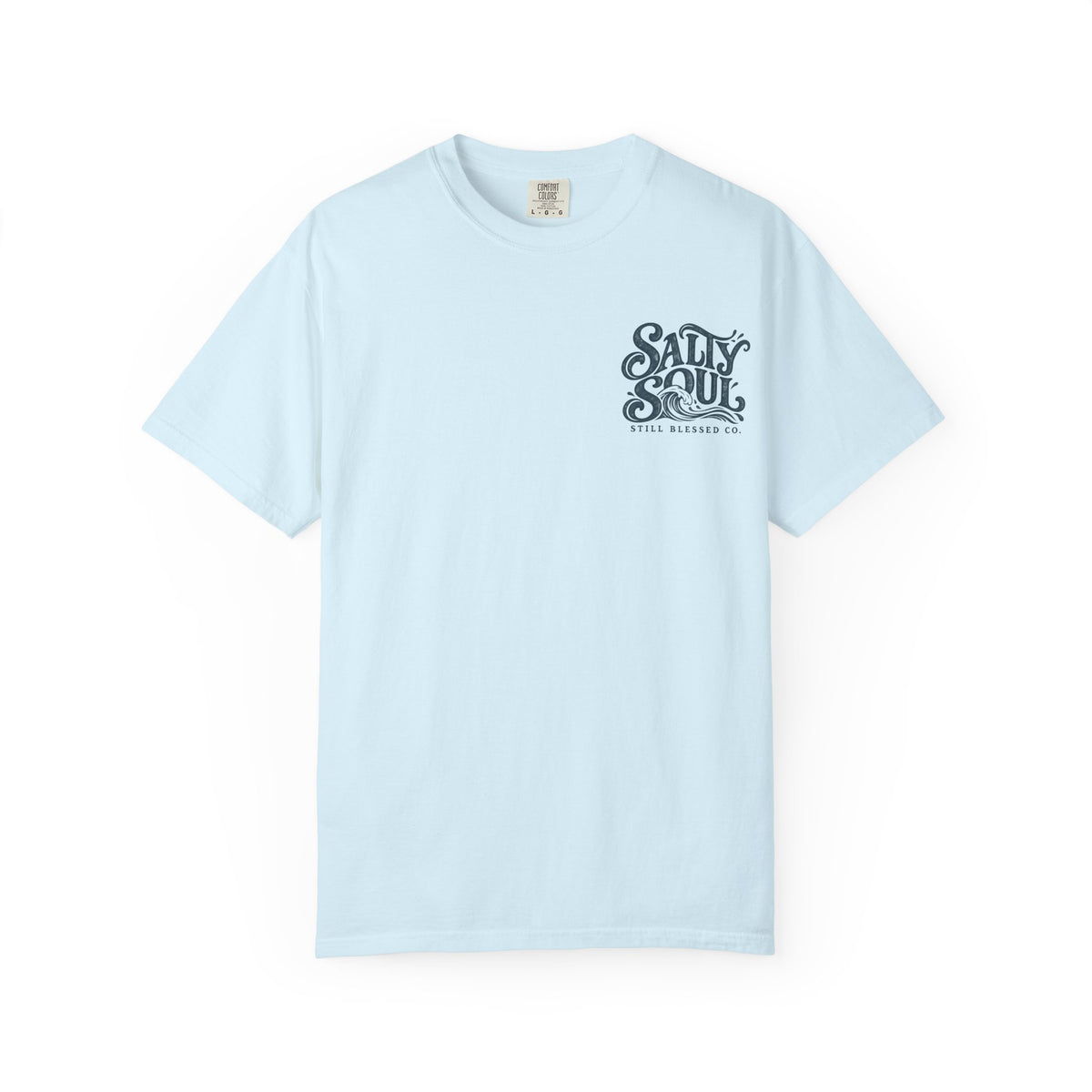Salty Soul Coastal Faith Tee | Comfort Colors