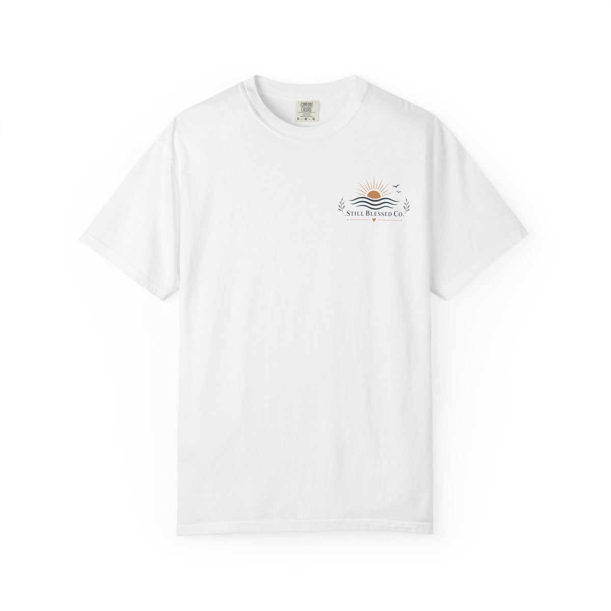 The Waves and Wind Still Know His Name | Coastal Christian Comfort Colors Tee | Matthew 8:27