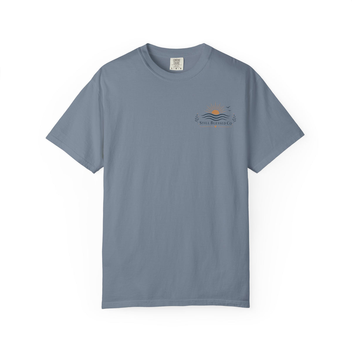 The Waves and Wind Still Know His Name | Coastal Christian Comfort Colors Tee | Matthew 8:27