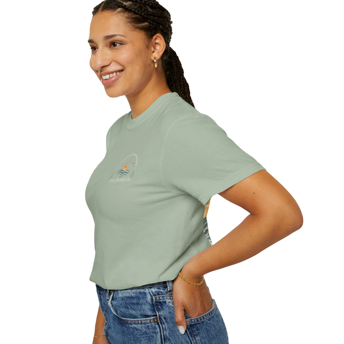Sun-Kissed & Spirit-Led | Christian Coastal Comfort Colors® T-Shirt