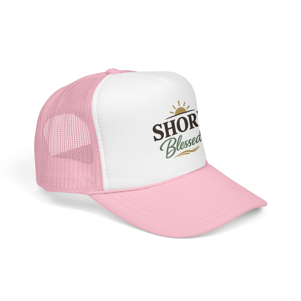 Shore Blessed™ Coastal Faith Trucker Hat | Women's Boutique Snapback | Faith & Sunshine Collection