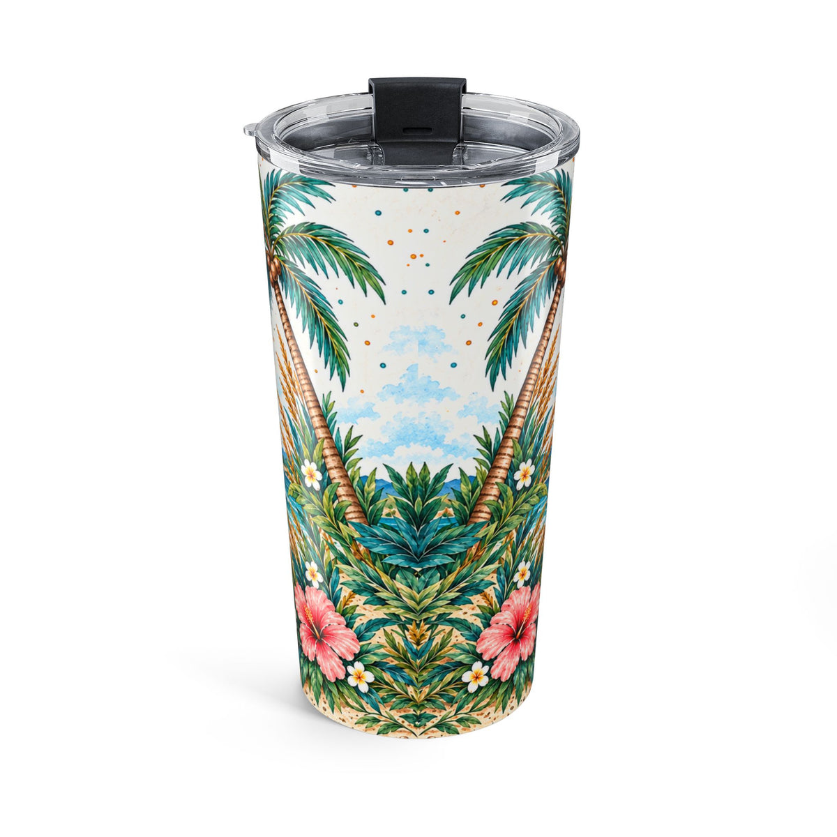 With Jesus, She Is Unstoppable 20 oz Coastal Tumbler