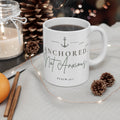 Anchored. Not Anxious. Coffee Mug | Christian Coastal Mug | Psalm 46:1 | Faith Coffee Cup | Christian Gift for Women | Still Blessed Co.
