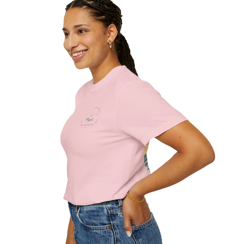 Sun-Kissed & Spirit-Led | Christian Coastal Comfort Colors® T-Shirt
