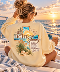 The Light Shines | John 1:5 Coastal Christian Crewneck
