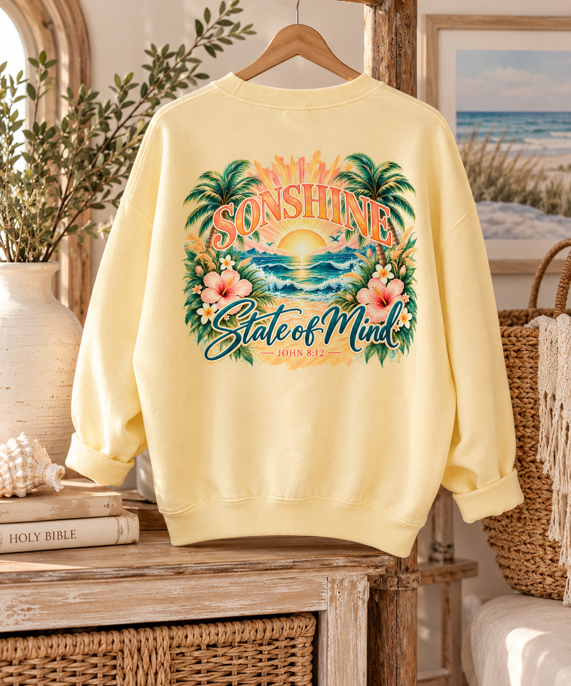 Sonshine State of Mind | Coastal Christian Sweatshirt