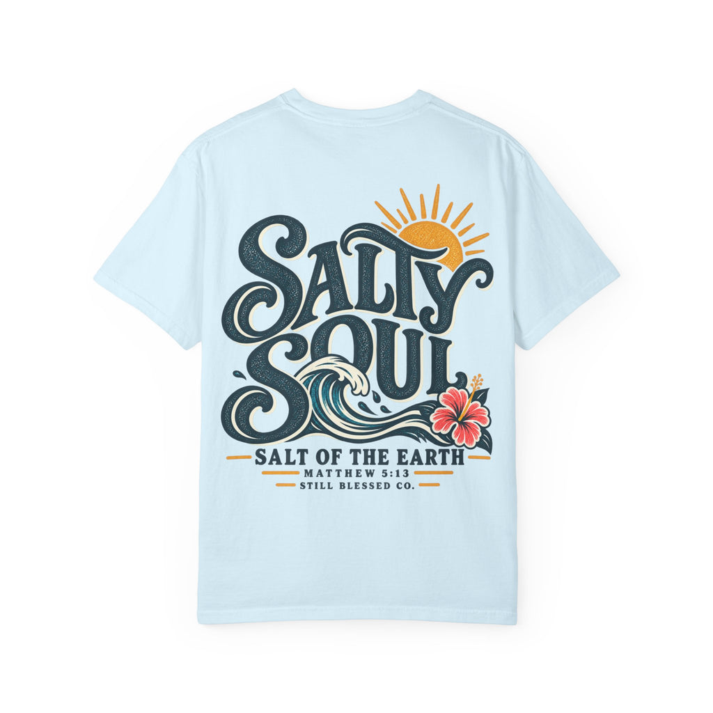 Salty Soul Coastal Faith Tee | Comfort Colors