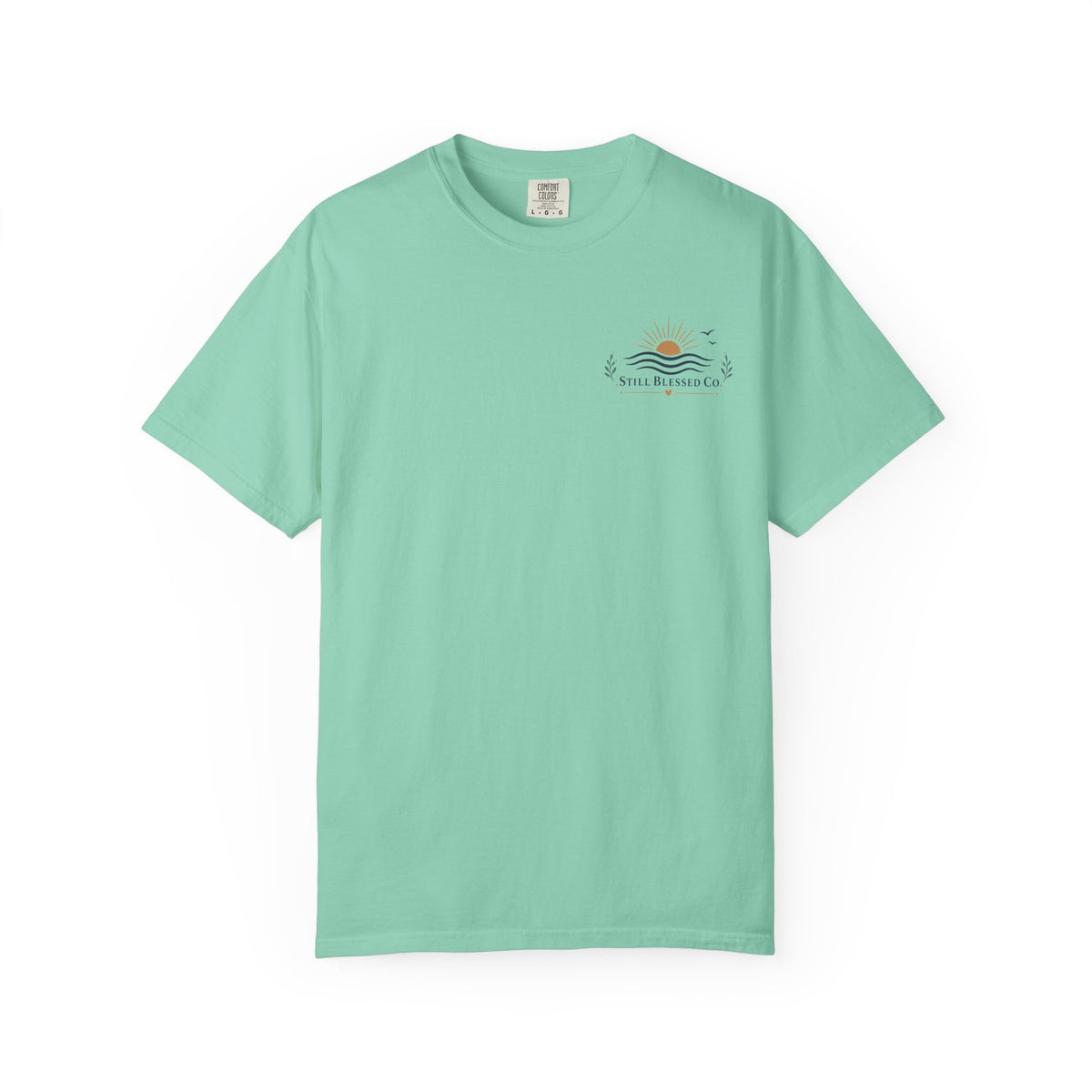 The Waves and Wind Still Know His Name | Coastal Christian Comfort Colors Tee | Matthew 8:27