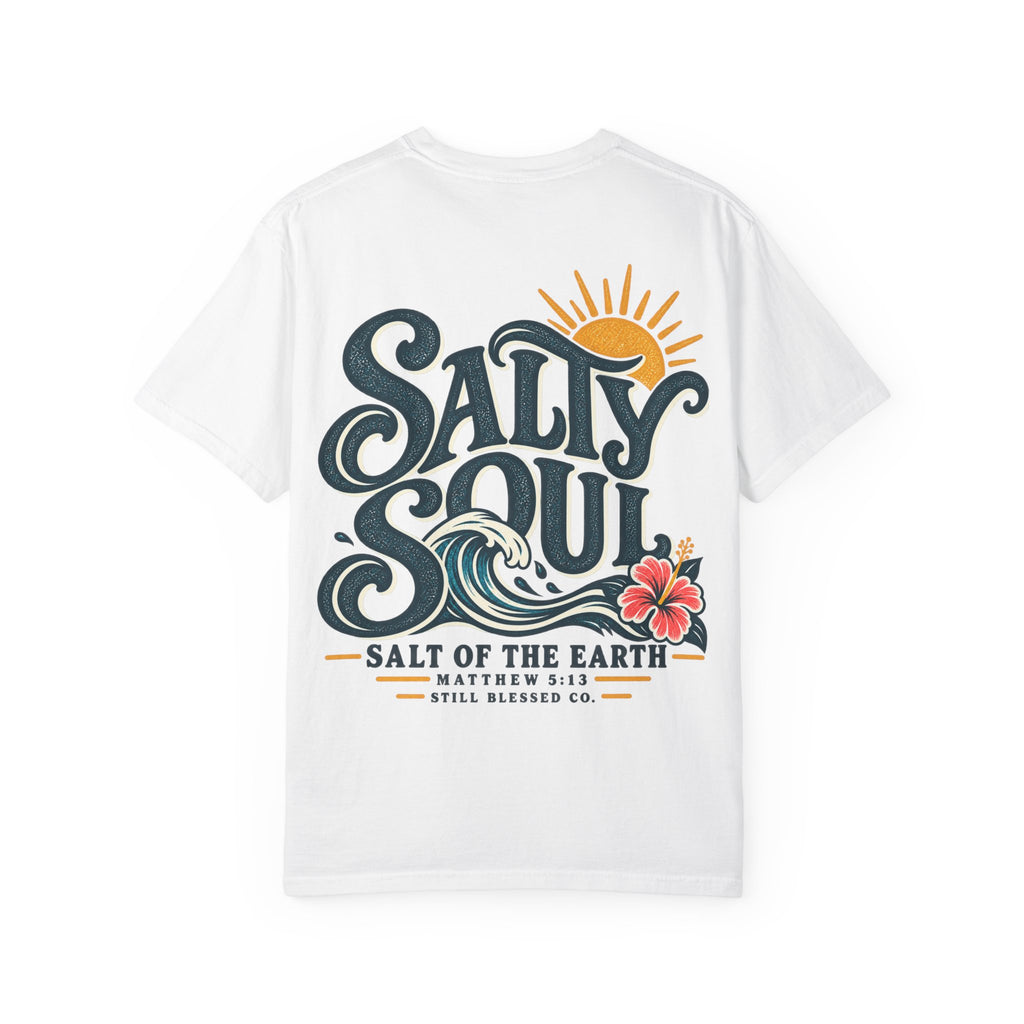 Salty Soul Coastal Faith Tee | Comfort Colors