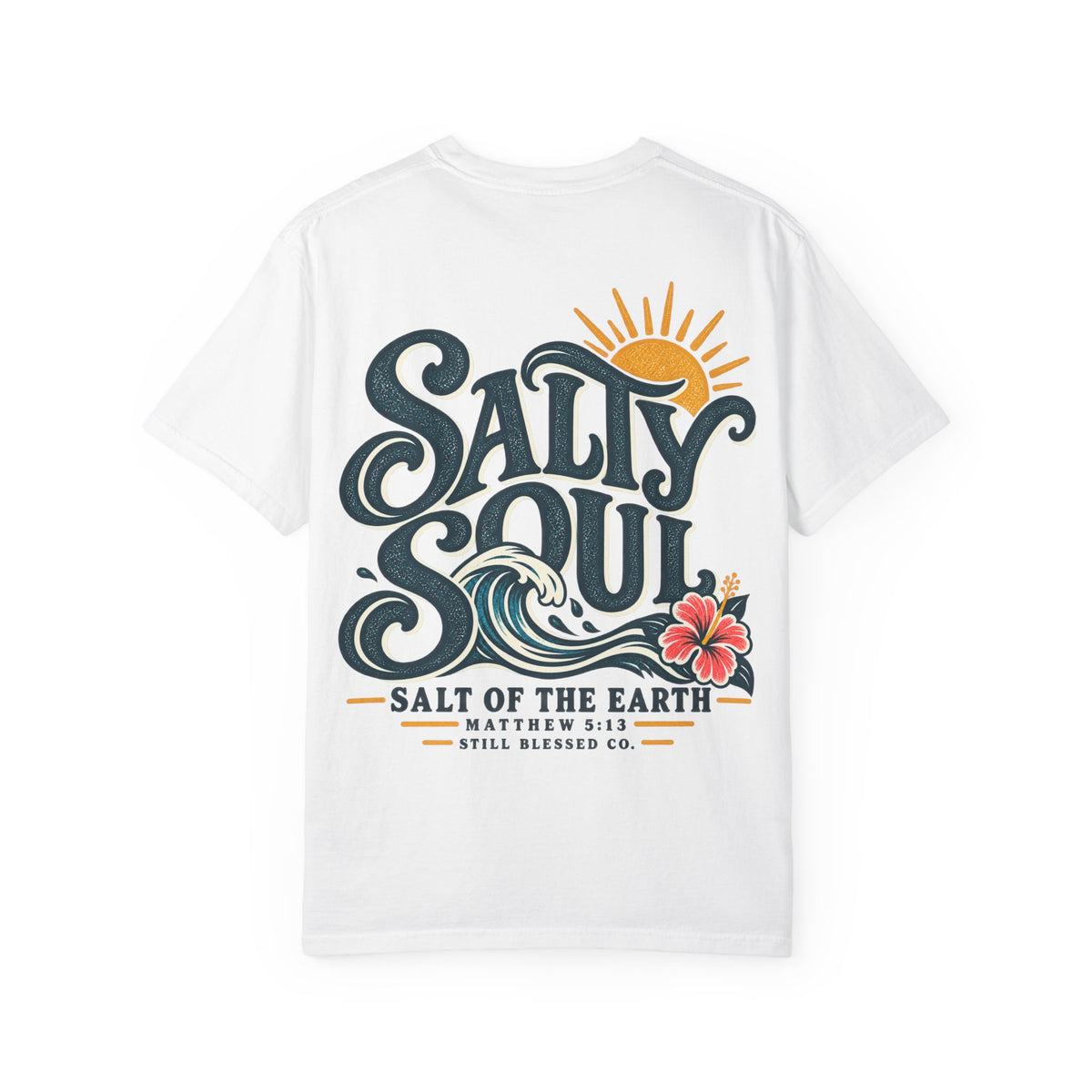 Salty Soul Coastal Faith Tee | Comfort Colors