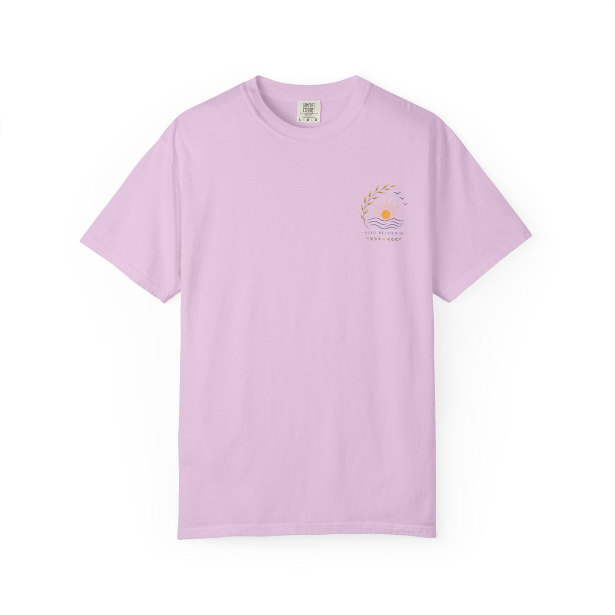 God's Timing, Not Mine Comfort Colors® T-Shirt | Christian Coastal Shirt | Faith-Based Beach Tee | Ecclesiastes 3:11 | Still Blessed Co.