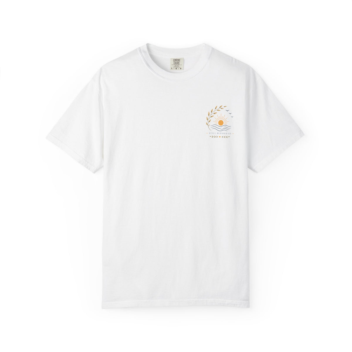 God's Timing, Not Mine Comfort Colors® T-Shirt | Christian Coastal Shirt | Faith-Based Beach Tee | Ecclesiastes 3:11 | Still Blessed Co.