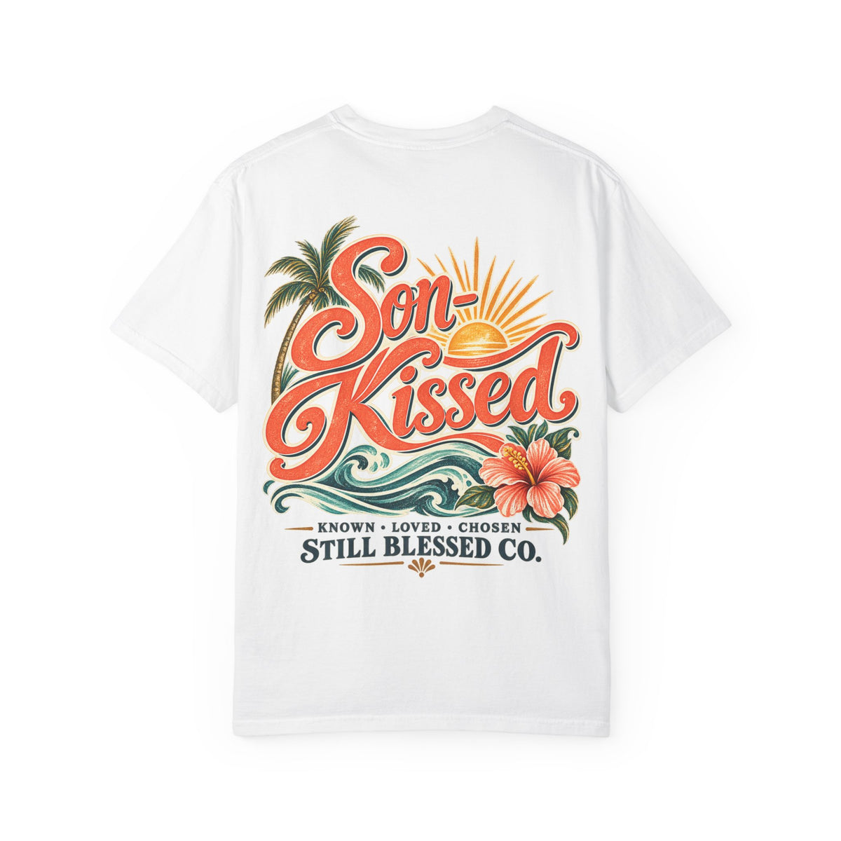 Son-Kissed Coastal Graphic Tee | Known • Loved • Chosen