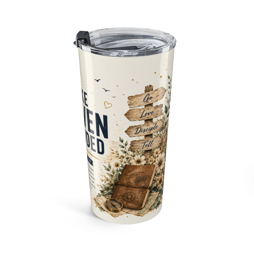 Make Heaven Crowded™ | Matthew 28:19–20 | 20 oz Christian Mission Tumbler | Insulated Travel Cup