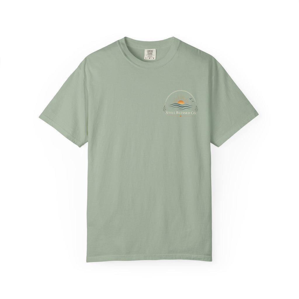Sun-Kissed & Spirit-Led | Christian Coastal Comfort Colors® T-Shirt