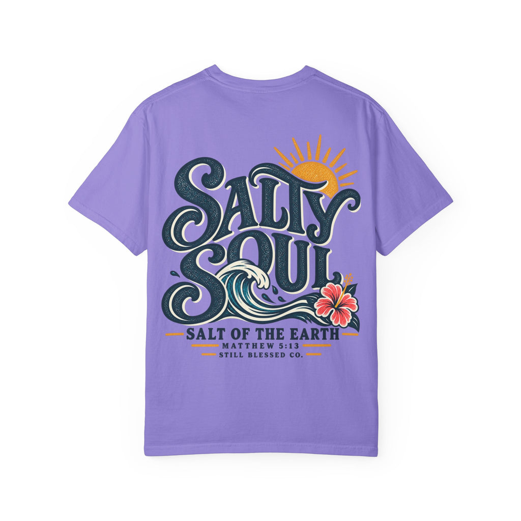 Salty Soul Coastal Faith Tee | Comfort Colors