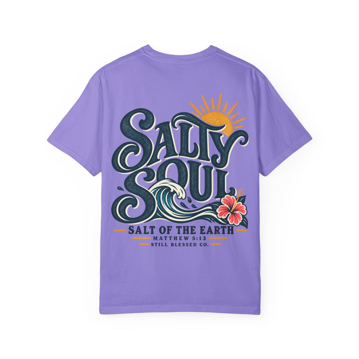 Salty Soul Coastal Faith Tee | Comfort Colors