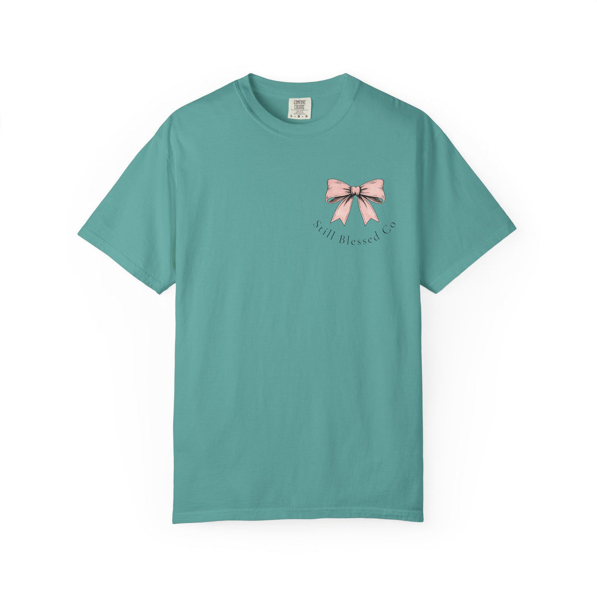 Made to Worship | Psalm 95:1 | Christian Bow T-Shirt | Vintage Faith Graphic Tee for Women