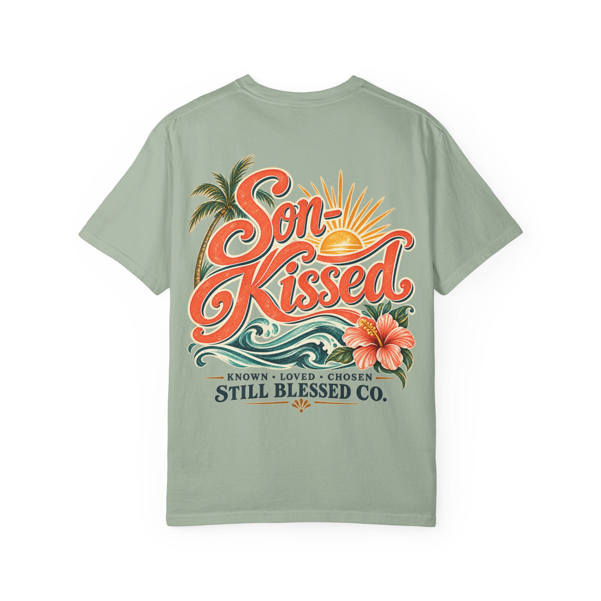 Son-Kissed Coastal Graphic Tee | Known • Loved • Chosen