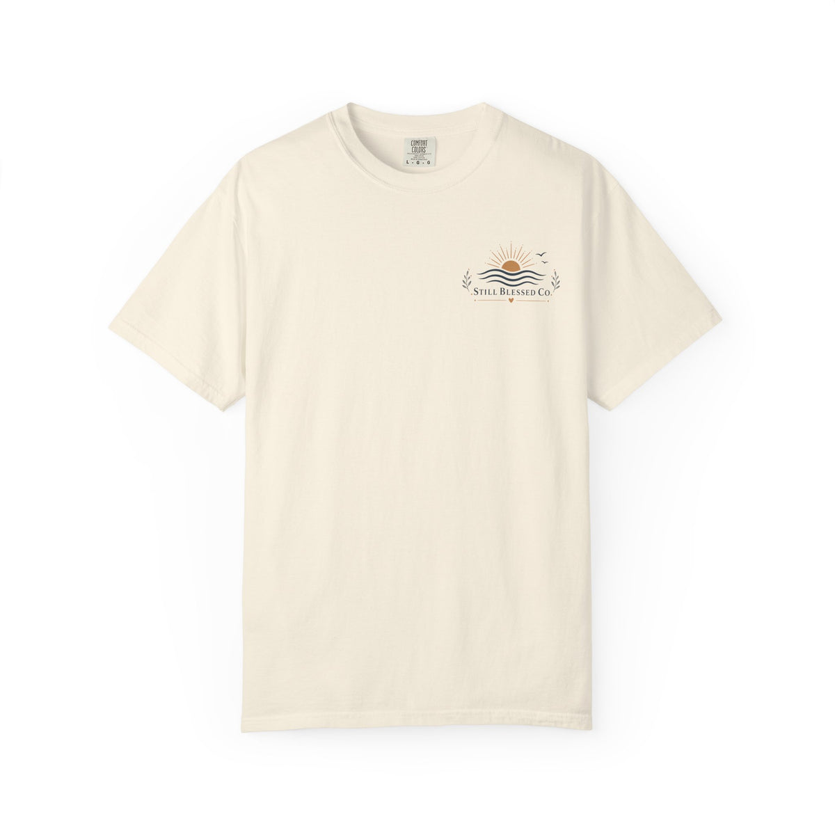 The Waves and Wind Still Know His Name | Coastal Christian Comfort Colors Tee | Matthew 8:27