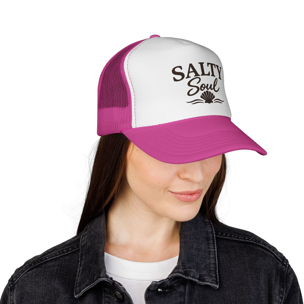 Salty Soul Coastal Foam Trucker Hat | Otto Cap 39-165