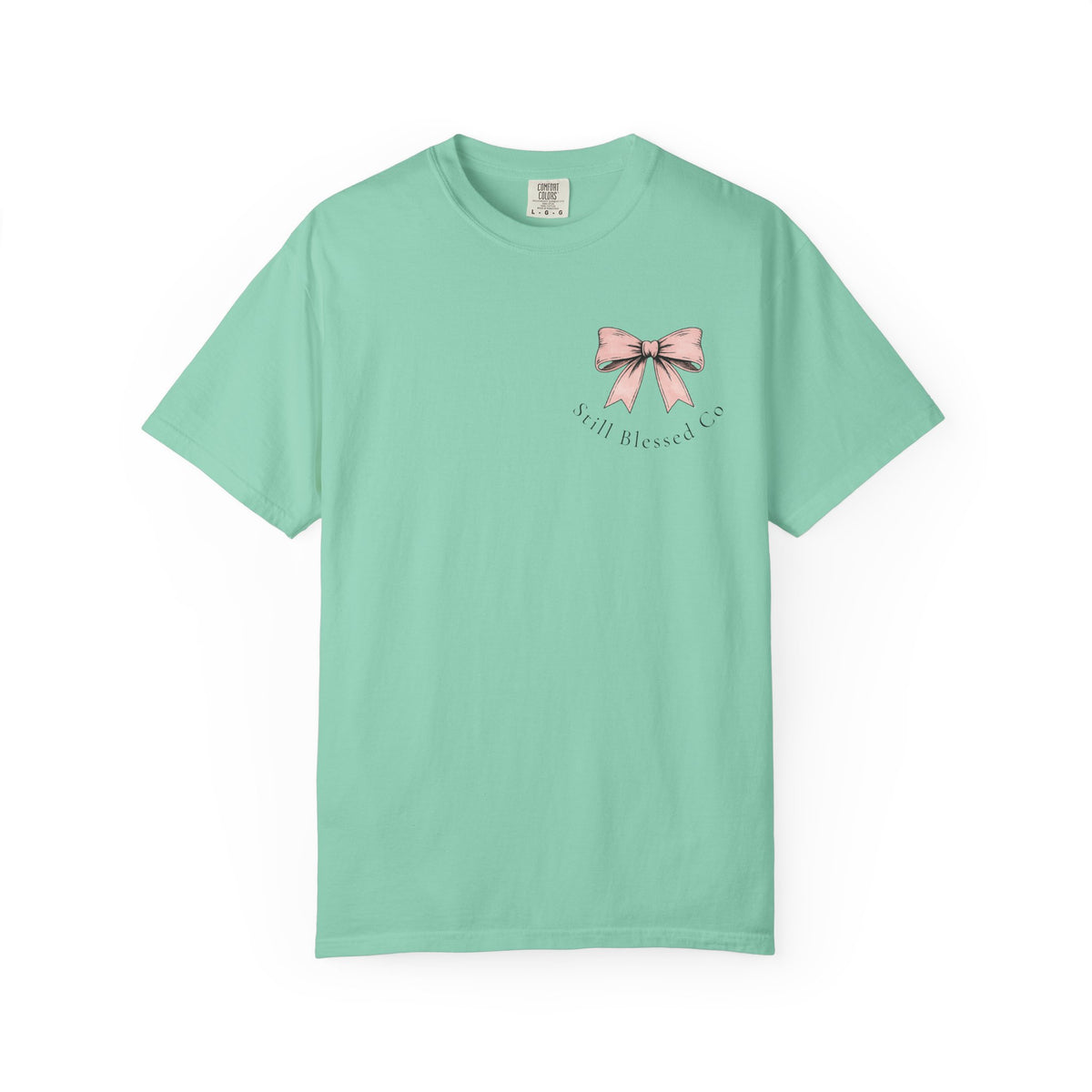 Made to Worship | Psalm 95:1 | Christian Bow T-Shirt | Vintage Faith Graphic Tee for Women