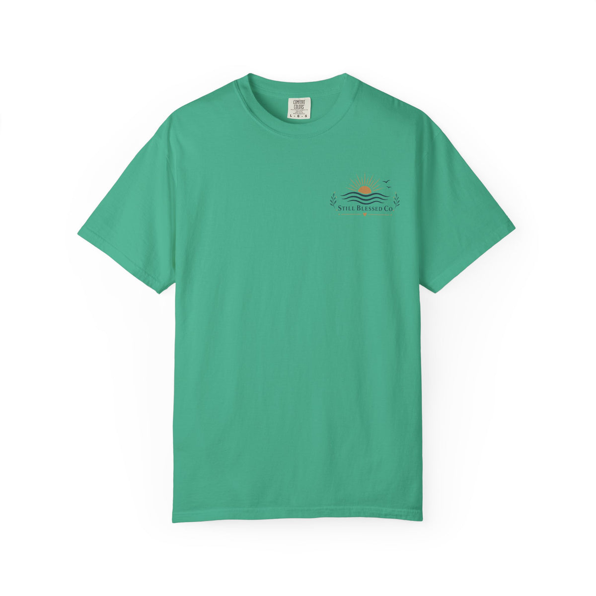 The Waves and Wind Still Know His Name | Coastal Christian Comfort Colors Tee | Matthew 8:27