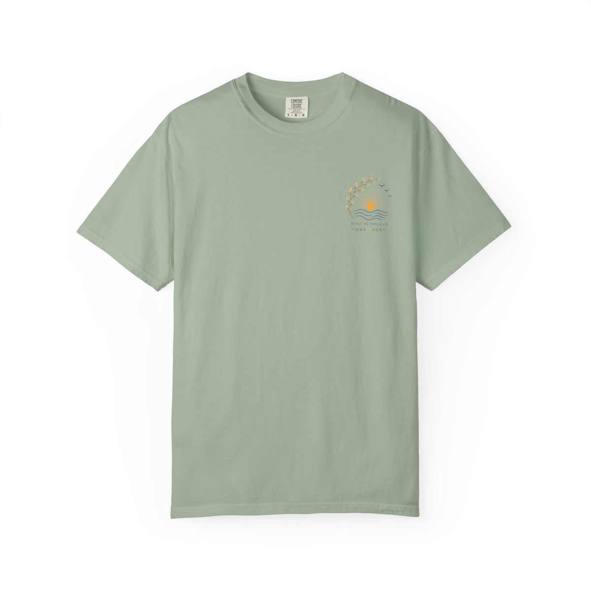 God's Timing, Not Mine Comfort Colors® T-Shirt | Christian Coastal Shirt | Faith-Based Beach Tee | Ecclesiastes 3:11 | Still Blessed Co.