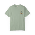 Anchored in His Love Comfort Colors® Tee | Christian Coastal T-Shirt | Faith-Based Beach Shirt | Matthew 19:26 | Still Blessed Co.