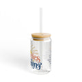 Mercies with the Morning | Coastal Faith Glass Sipper · 16 oz