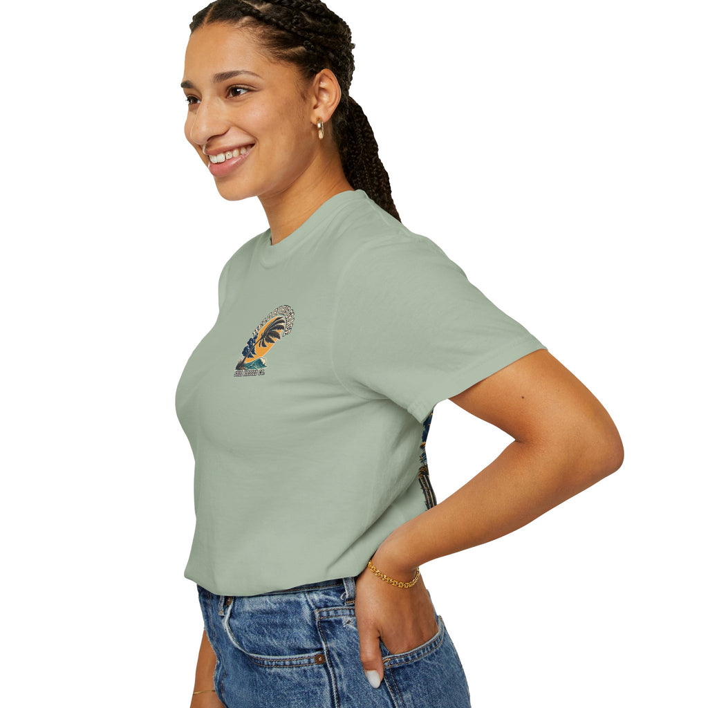 Bent by the Storm, Held by His Grace Comfort Colors® Tee | Coastal Christian Shirt | Women’s Faith Graphic T-Shirt