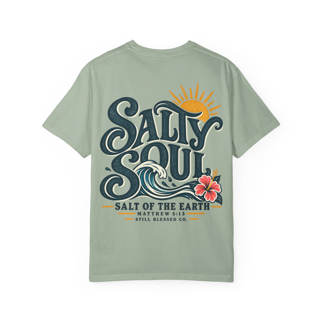 Salty Soul Coastal Faith Tee | Comfort Colors